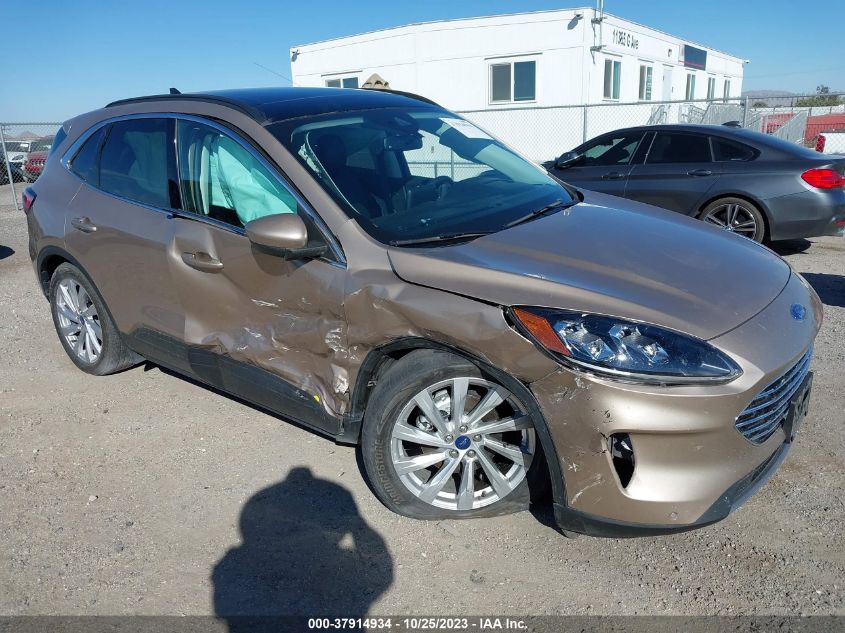 2021 Ford Escape Titanium Hybrid VIN: 1FMCU9DZXMUA83686 Lot: 37914934