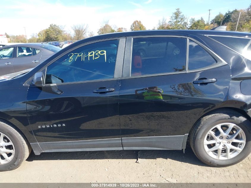 2022 Chevrolet Equinox Ls VIN: 2GNAXHEV5N6102077 Lot: 37914939