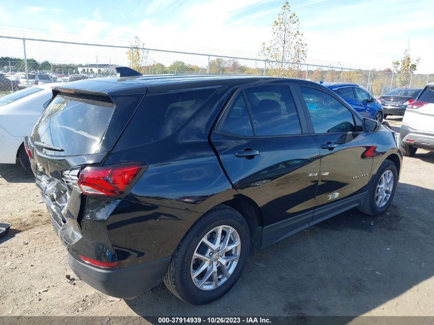 2022 Chevrolet Equinox Ls VIN: 2GNAXHEV5N6102077 Lot: 37914939