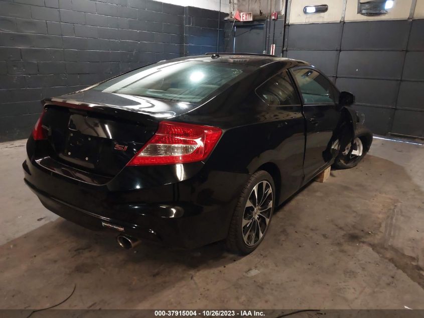 2013 Honda Civic Cpe Si VIN: 2HGFG4A54DH701148 Lot: 37915004