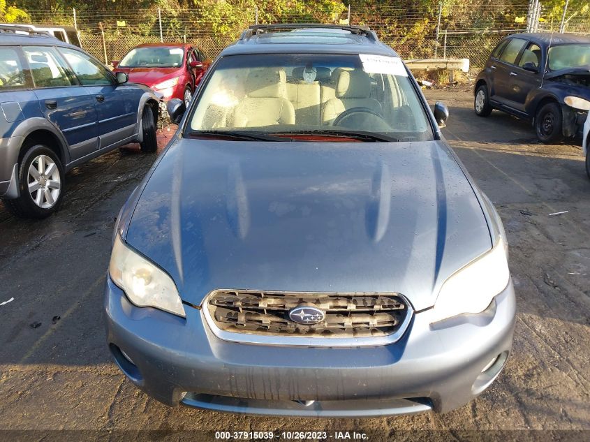 2006 Subaru Legacy Wagon Outback 2.5I Ltd VIN: 4S4BP62C967341438 Lot: 37915039
