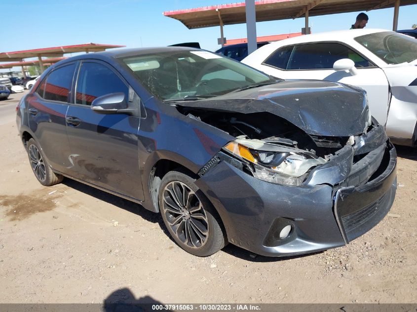 2015 Toyota Corolla S Plus VIN: 5YFBURHE8FP282842 Lot: 37915063