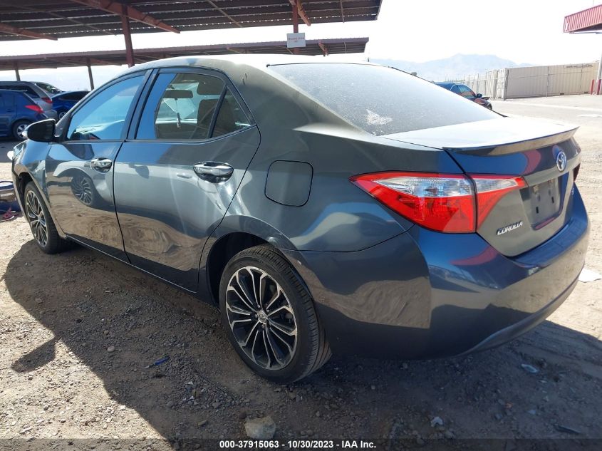 2015 Toyota Corolla S Plus VIN: 5YFBURHE8FP282842 Lot: 37915063