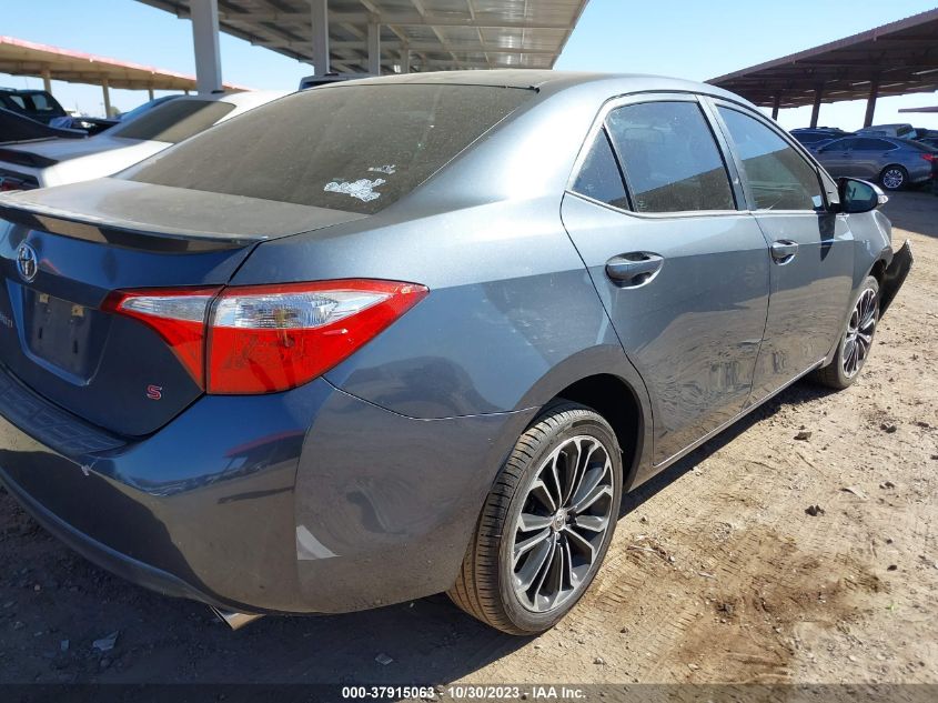 2015 Toyota Corolla S Plus VIN: 5YFBURHE8FP282842 Lot: 37915063