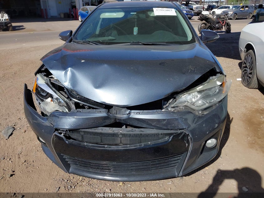 2015 Toyota Corolla S Plus VIN: 5YFBURHE8FP282842 Lot: 37915063