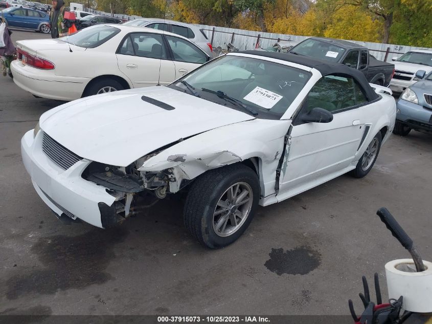 2000 Ford Mustang VIN: 1FAFP4442YF166108 Lot: 37915073