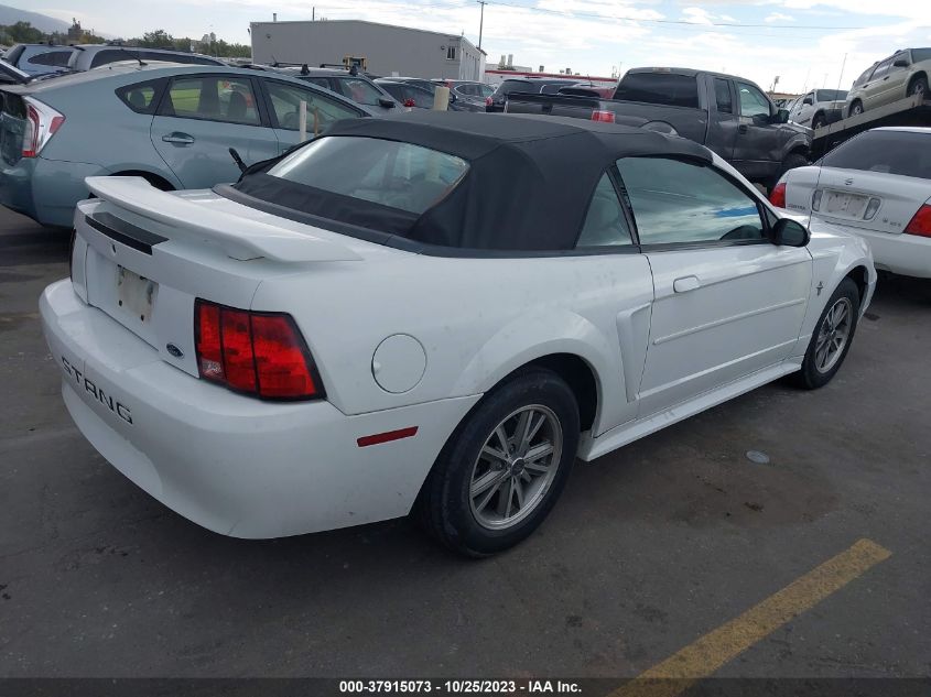 2000 Ford Mustang VIN: 1FAFP4442YF166108 Lot: 37915073