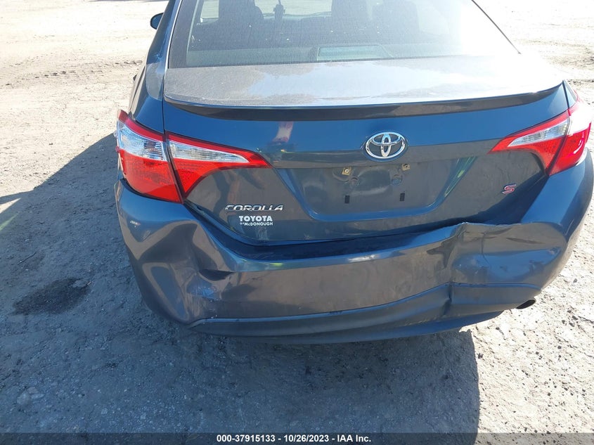 2015 Toyota Corolla L/Le/S/S Plus/Le Plus VIN: 2T1BURHE2FC411979 Lot: 37915133