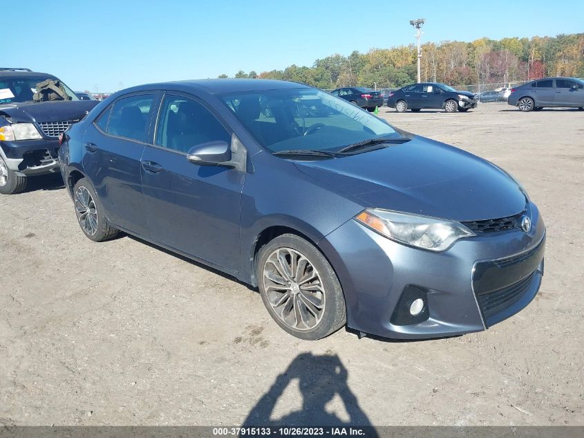 2015 Toyota Corolla L/Le/S/S Plus/Le Plus VIN: 2T1BURHE2FC411979 Lot: 37915133