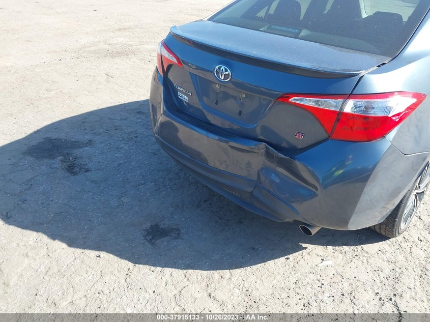 2015 Toyota Corolla L/Le/S/S Plus/Le Plus VIN: 2T1BURHE2FC411979 Lot: 37915133