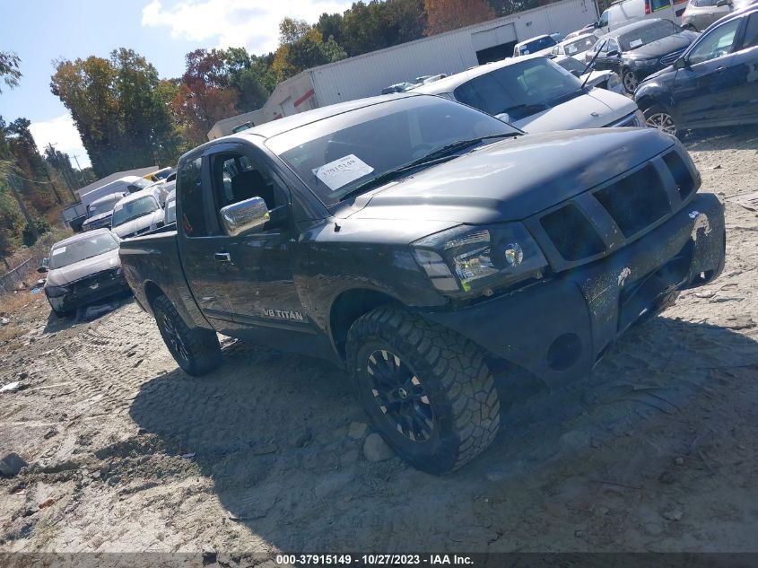 2005 Nissan Titan Se VIN: 1N6BA06A95N573086 Lot: 37915149