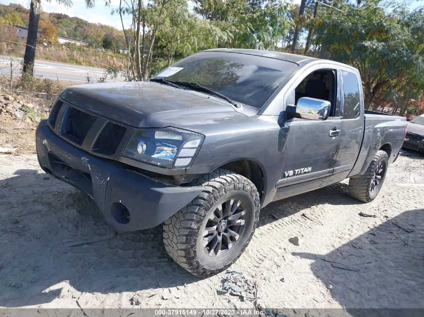 2005 Nissan Titan Se VIN: 1N6BA06A95N573086 Lot: 37915149