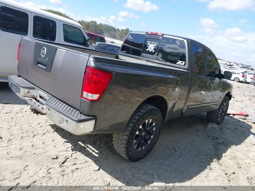 2005 Nissan Titan Se VIN: 1N6BA06A95N573086 Lot: 37915149