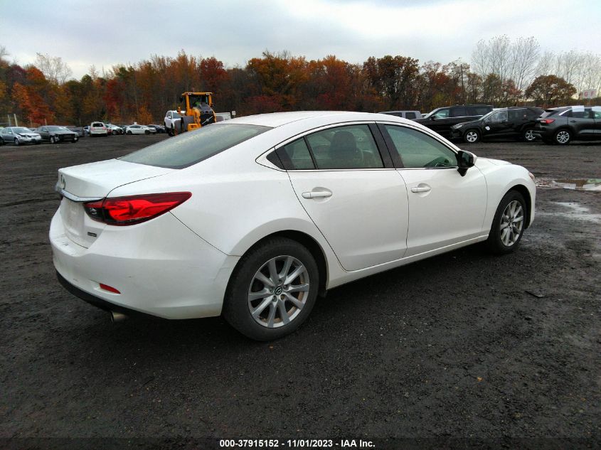 2016 Mazda Mazda6 I Sport VIN: JM1GJ1U51G1406798 Lot: 37915152