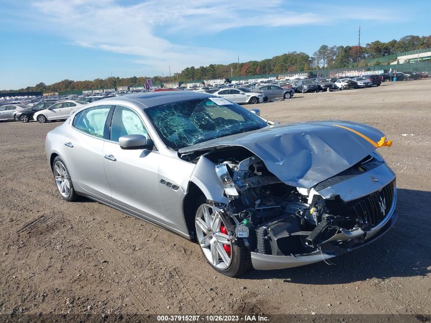 2014 Maserati Quattroporte S Q4 VIN: ZAM56RRA2E1095646 Lot: 37915287