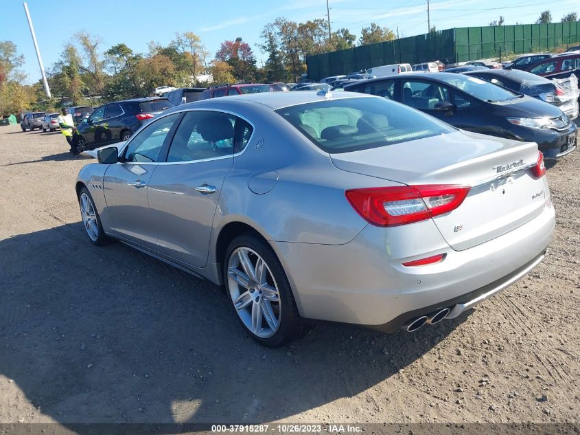 2014 Maserati Quattroporte S Q4 VIN: ZAM56RRA2E1095646 Lot: 37915287