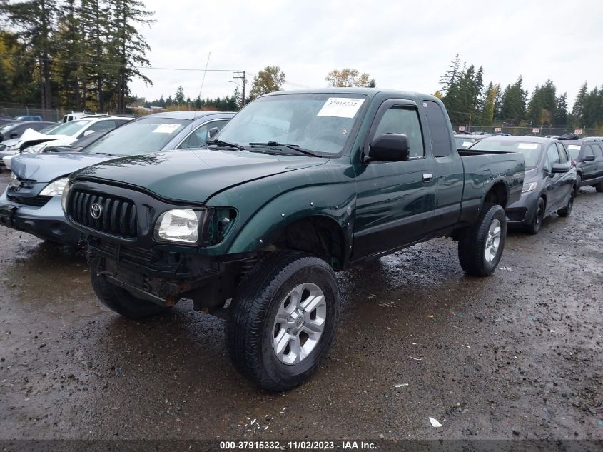 2001 Toyota Tacoma VIN: 5TEWN72N01Z743174 Lot: 37915332