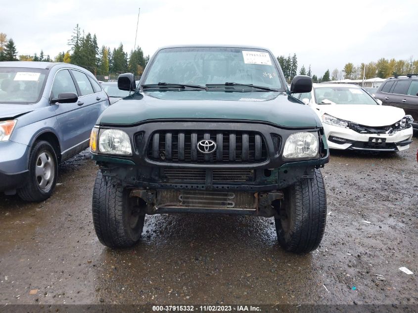 2001 Toyota Tacoma VIN: 5TEWN72N01Z743174 Lot: 37915332