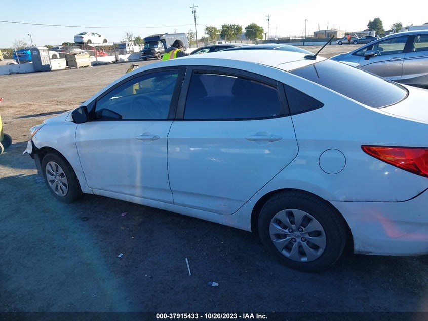 2017 Hyundai Accent Se VIN: KMHCT4AE6HU222175 Lot: 37915433