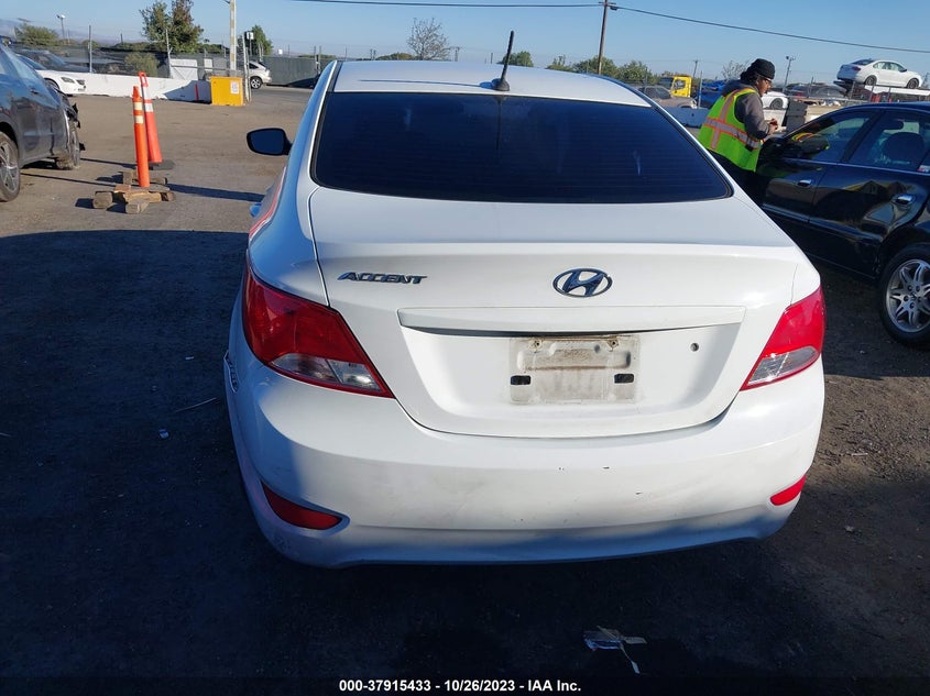 2017 Hyundai Accent Se VIN: KMHCT4AE6HU222175 Lot: 37915433