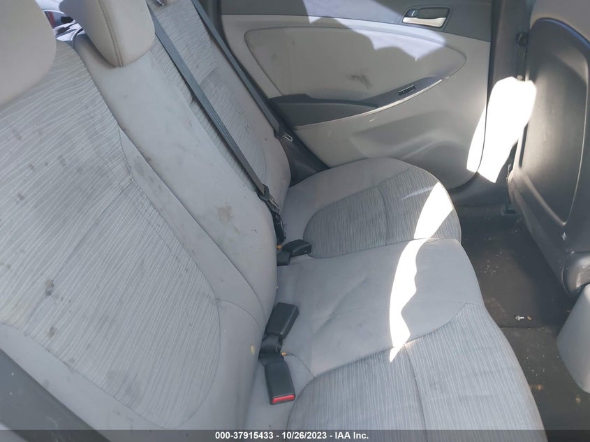 2017 Hyundai Accent Se VIN: KMHCT4AE6HU222175 Lot: 37915433