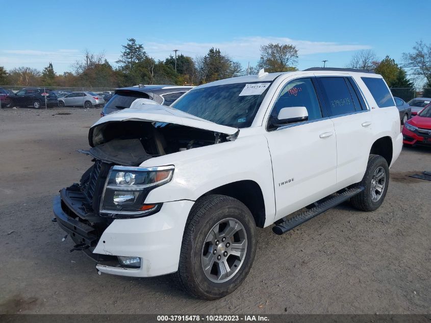 2017 Chevrolet Tahoe Lt VIN: 1GNSKBKC7HR384136 Lot: 37915478