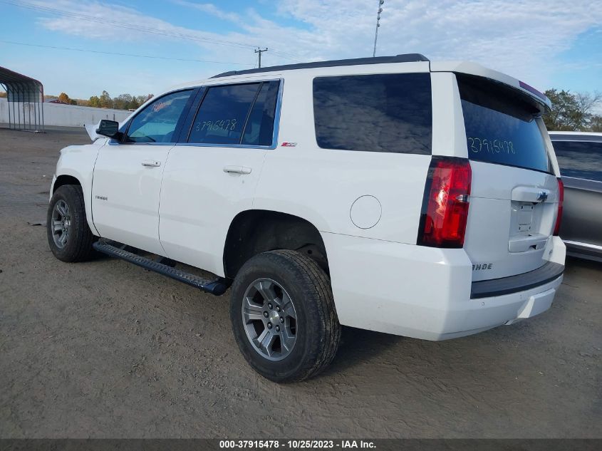 2017 Chevrolet Tahoe Lt VIN: 1GNSKBKC7HR384136 Lot: 37915478