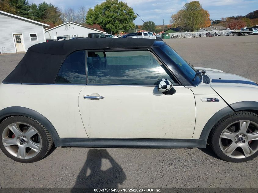 2007 Mini Cooper Convertible VIN: WMWRH33558TU80245 Lot: 37915496