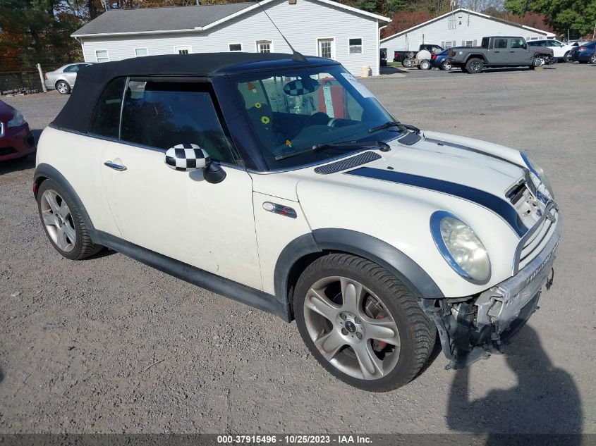 2007 Mini Cooper Convertible VIN: WMWRH33558TU80245 Lot: 37915496