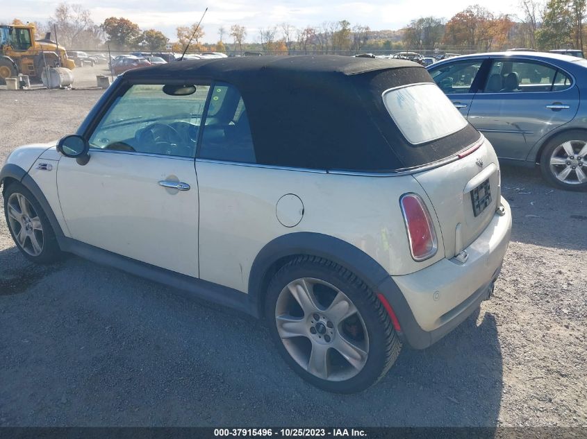 2007 Mini Cooper Convertible VIN: WMWRH33558TU80245 Lot: 37915496