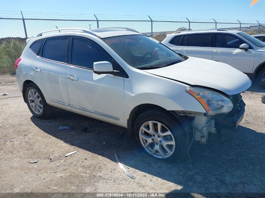 2013 Nissan Rogue Sl VIN: JN8AS5MT6DW008661 Lot: 37915534