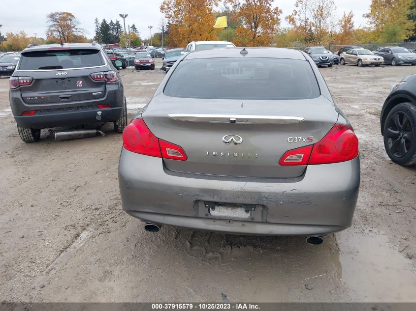 2010 Infiniti G37 Sedan X VIN: JN1CV6AR3AM457865 Lot: 37915579