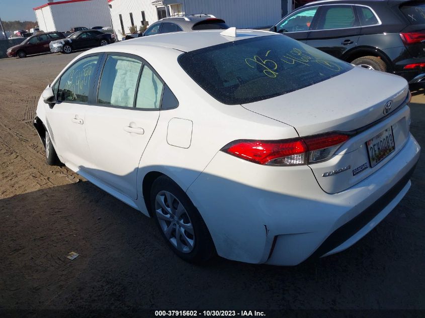 2020 Toyota Corolla Le VIN: JTDEPRAE3LJ090744 Lot: 37915602