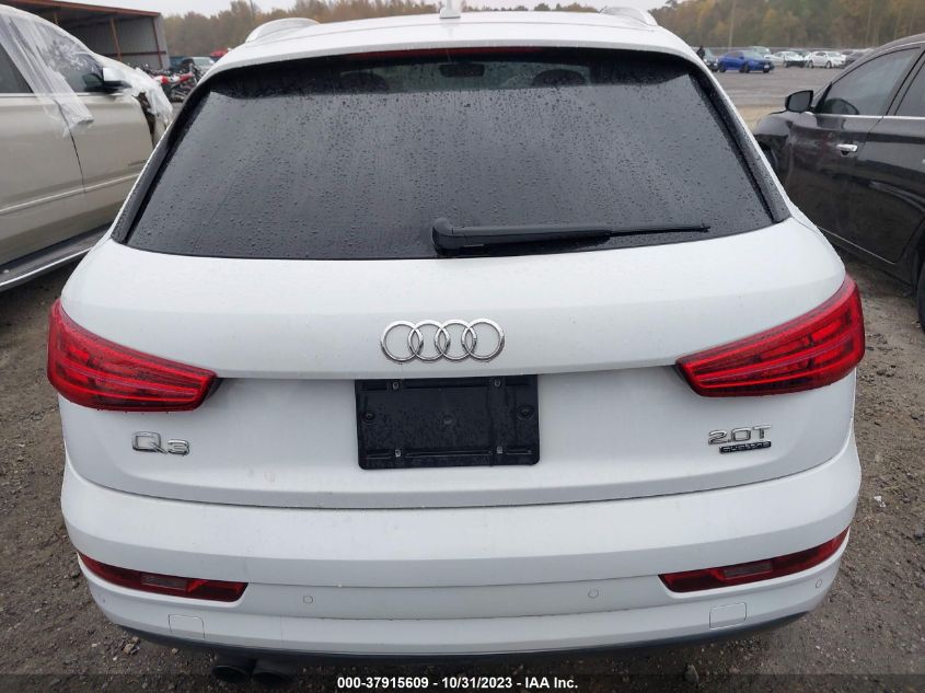 2018 Audi Q3 Premium/Sport Premium VIN: WA1ECCFS4JR019522 Lot: 37915609