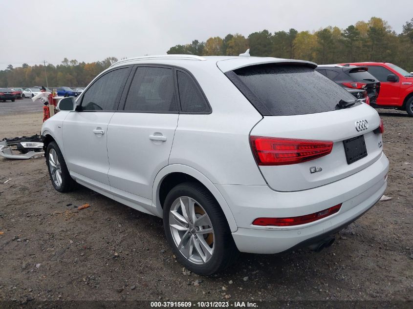 2018 Audi Q3 Premium/Sport Premium VIN: WA1ECCFS4JR019522 Lot: 37915609