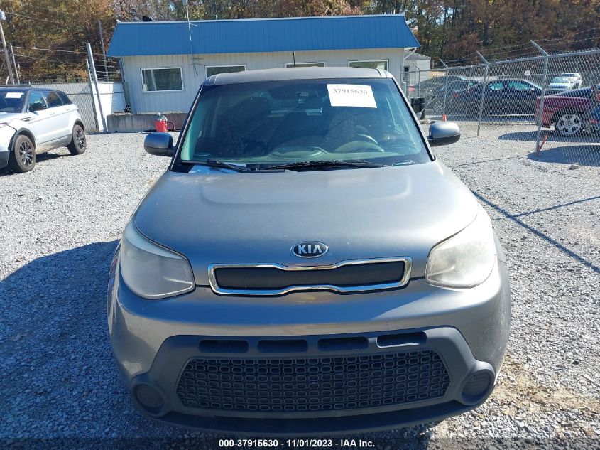 2014 Kia Soul Base VIN: KNDJN2A23E7105874 Lot: 37915630