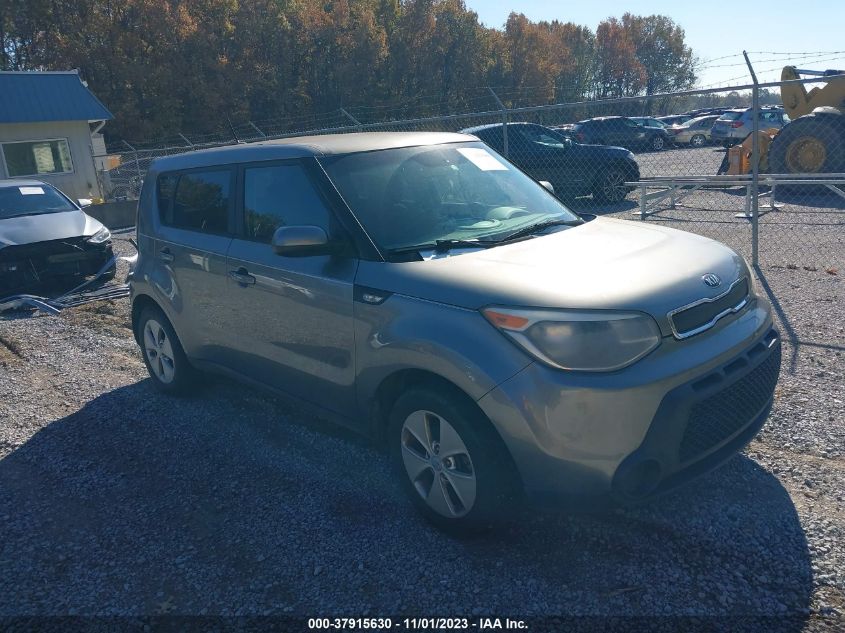 2014 Kia Soul Base VIN: KNDJN2A23E7105874 Lot: 37915630