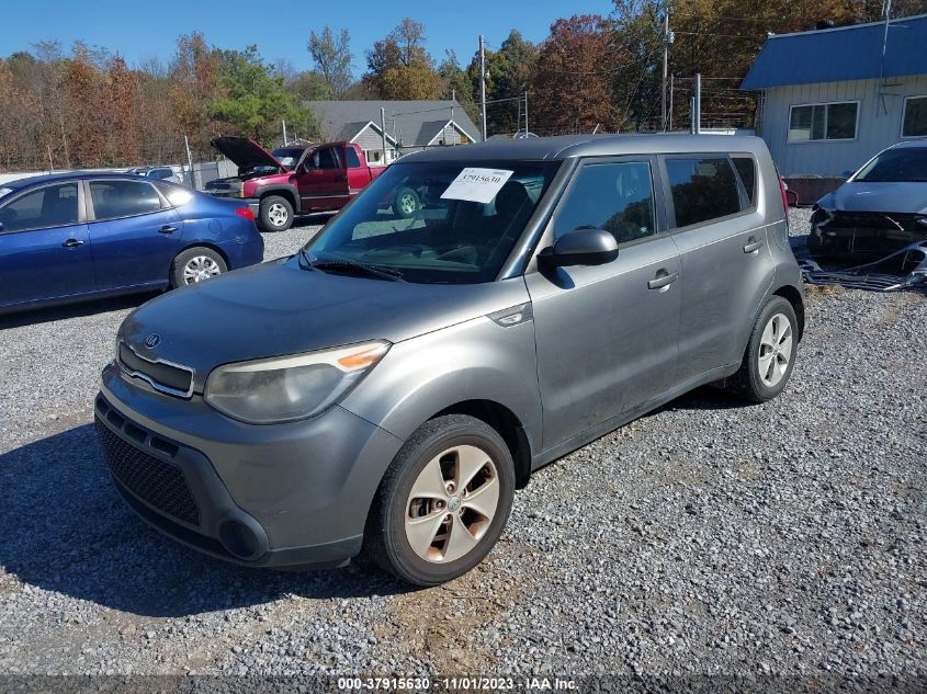 2014 Kia Soul Base VIN: KNDJN2A23E7105874 Lot: 37915630