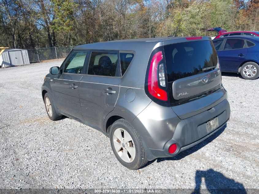 2014 Kia Soul Base VIN: KNDJN2A23E7105874 Lot: 37915630