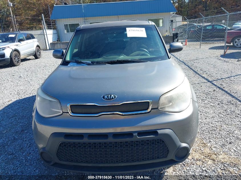 2014 Kia Soul Base VIN: KNDJN2A23E7105874 Lot: 37915630