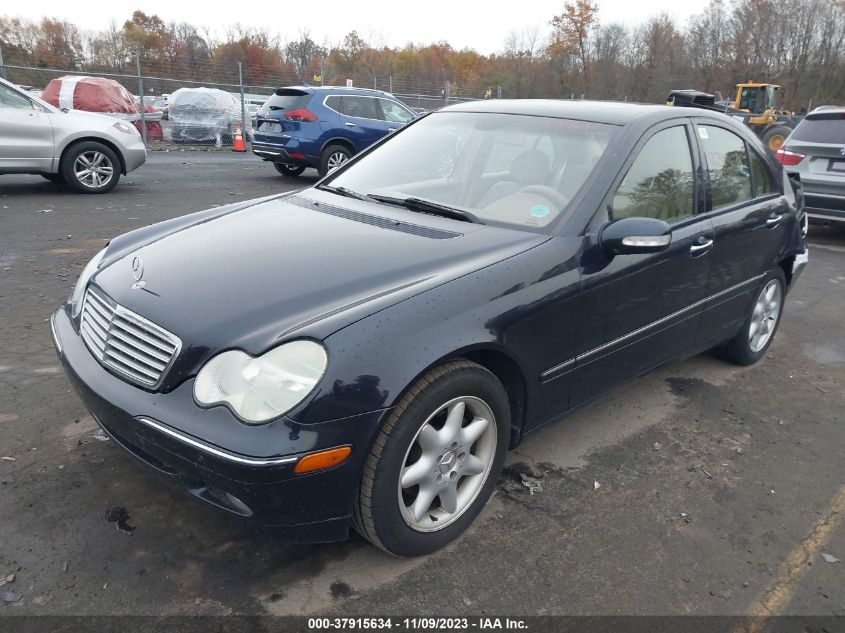 2004 Mercedes-Benz C 240 VIN: WDBRF61J94A550800 Lot: 37915634