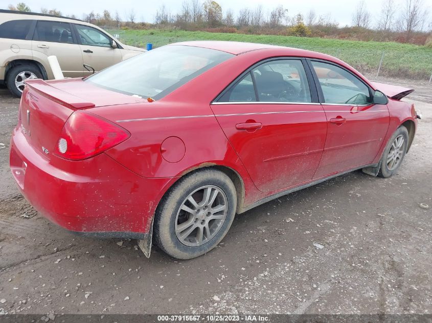 2006 Pontiac G6 6-Cyl VIN: 1G2ZG558864234326 Lot: 37915667