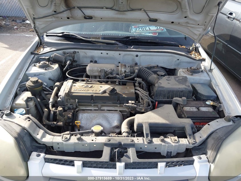 2005 Hyundai Accent Gls VIN: KMHCG45C15U623917 Lot: 37915689