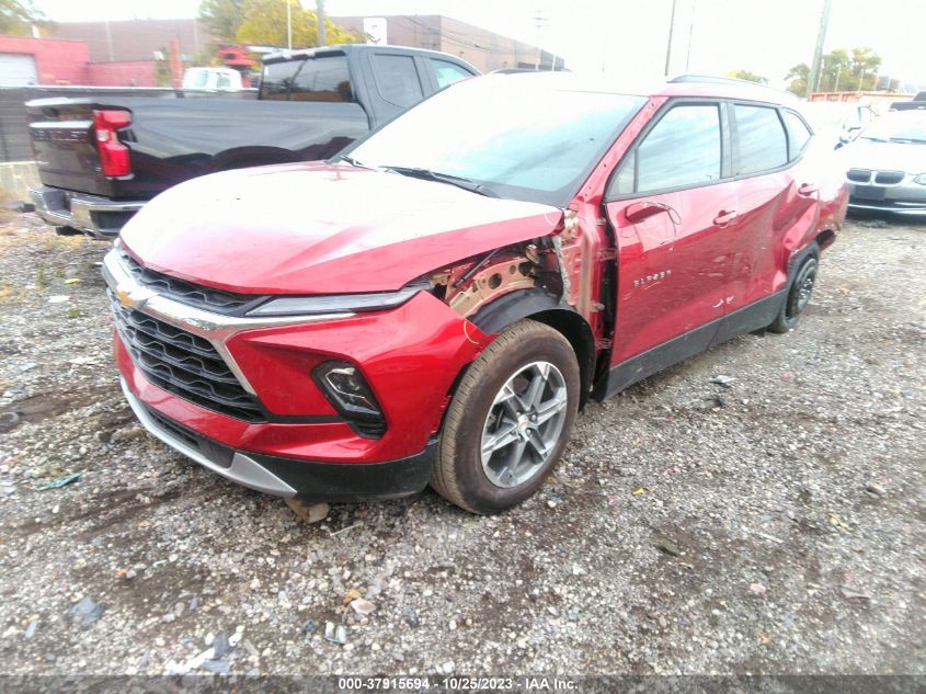 2023 Chevrolet Blazer Lt VIN: 3GNKBCR42PS226349 Lot: 37915694