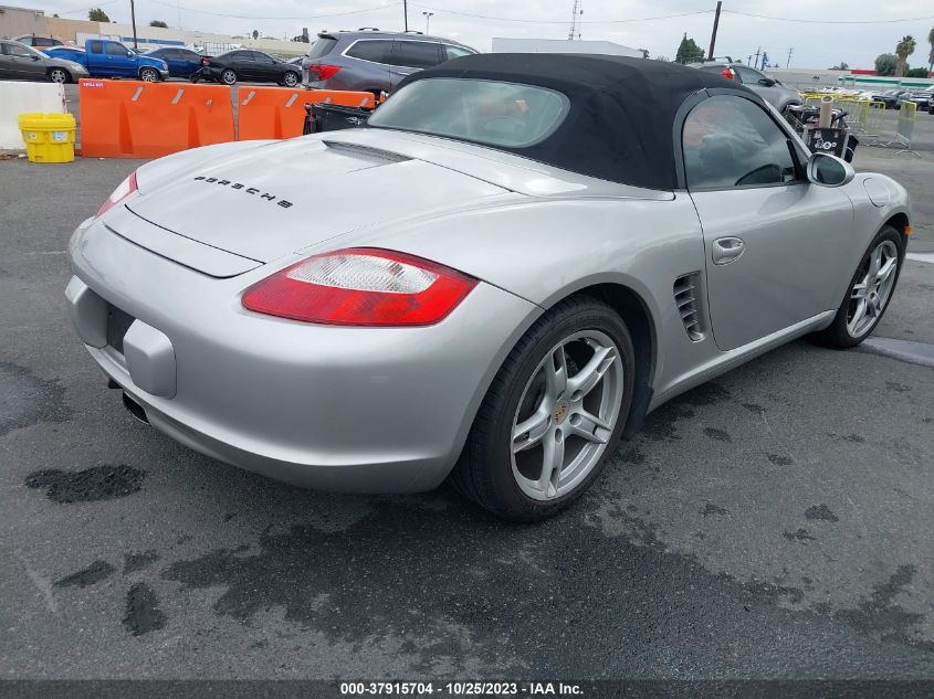 WP0CA29865U711510 2005 Porsche Boxster