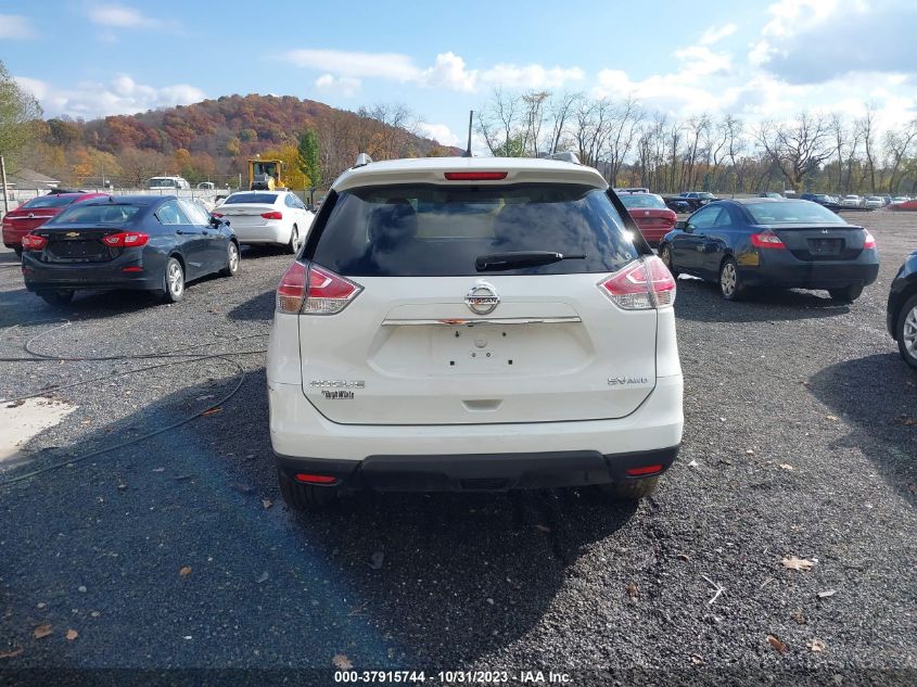 2016 Nissan Rogue Sv VIN: JN8AT2MV5GW143809 Lot: 37915744