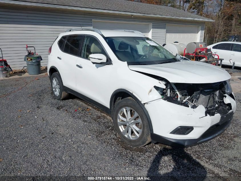 2016 Nissan Rogue Sv VIN: JN8AT2MV5GW143809 Lot: 37915744