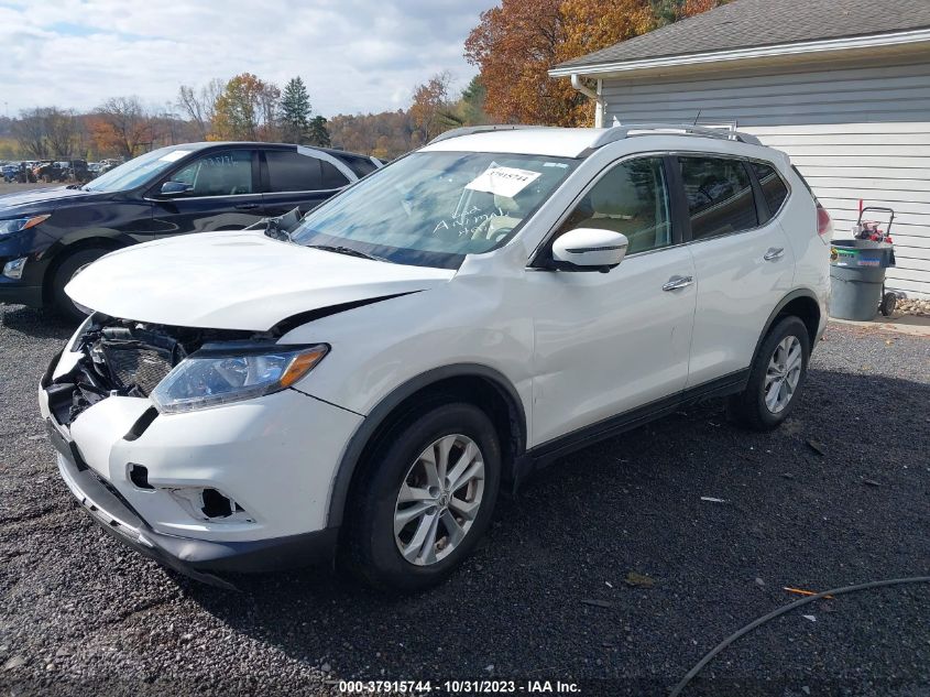 2016 Nissan Rogue Sv VIN: JN8AT2MV5GW143809 Lot: 37915744