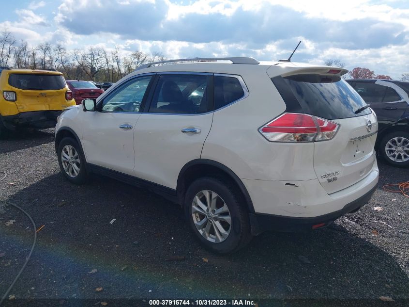 2016 Nissan Rogue Sv VIN: JN8AT2MV5GW143809 Lot: 37915744