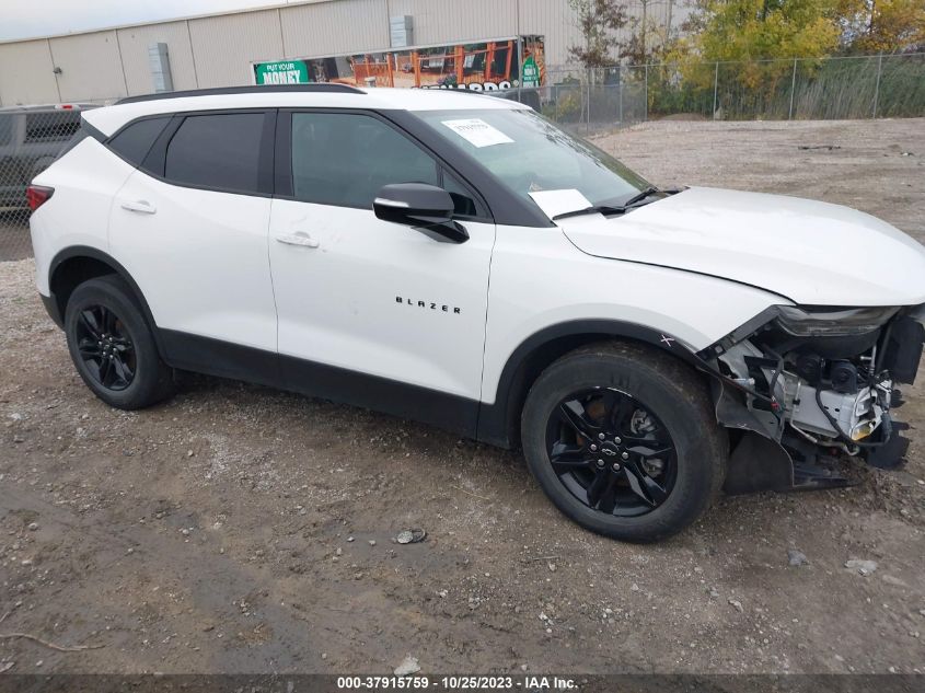 2021 Chevrolet Blazer Lt VIN: 3GNKBCRS4MS552650 Lot: 37915759